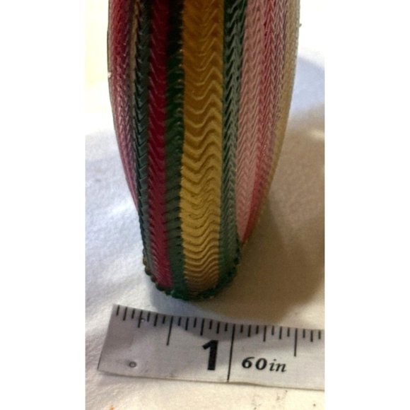 Set of 4 Packed Party Ugly Sweater Merry Vibes Plastic Tree Ornaments (NWT) - Picture 9 of 9